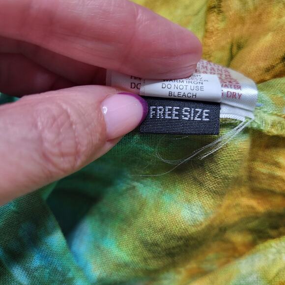 Gypsy Rose Grateful Dead Terrapin Banjo Tie Dye Cotton Hoodie Sweatshirt Turtle - Picture 7 of 9